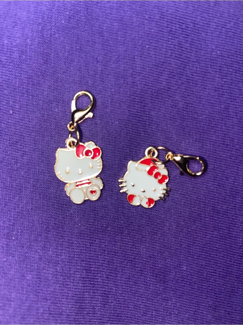Pink Star Glitter Sticker Pack - Hello Kitty/“A” Keychains - Picture 2 of 4